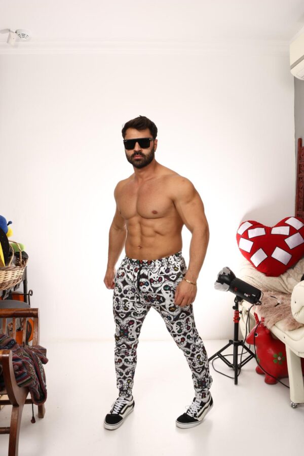Fitness Dar Kesim Alt eşofman - Görsel 5