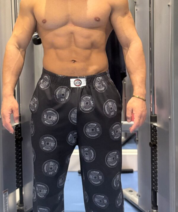 Fitness Disk desenli eşofman altı