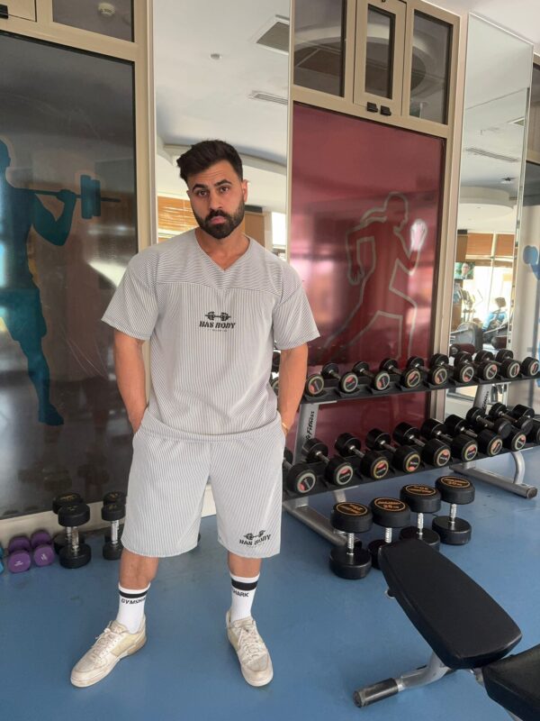 Fitness günlük kapri tişört takımı - Görsel 25