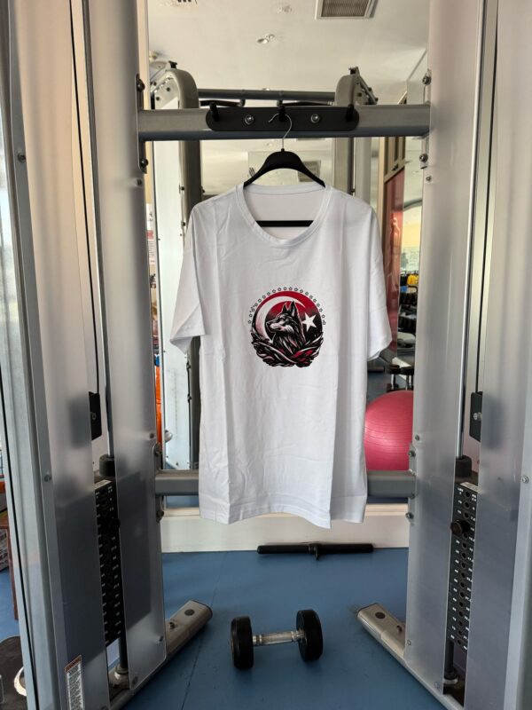 Kurt Baskılı Oversize  100% Pamuk T-shirt