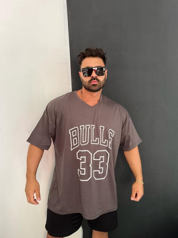 Bulss Baskılı 100% Oversize T-shirt - Görsel 2
