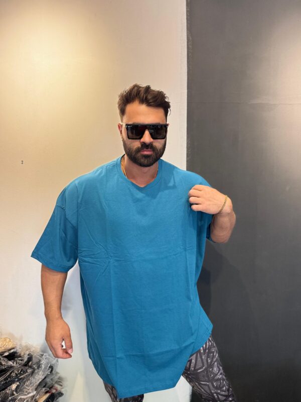 100% Pamuk Oversize T-shirt - Görsel 3