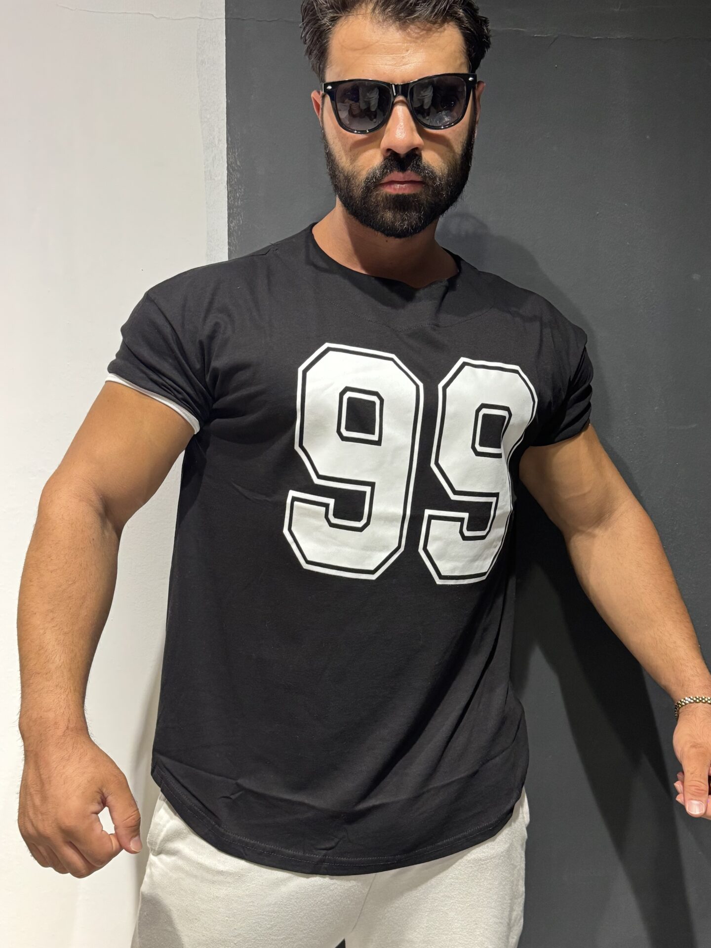 99 Baskılı Dar Kol Oversize Tişört Basmak İçin Yapıldı💪 - Görsel 5