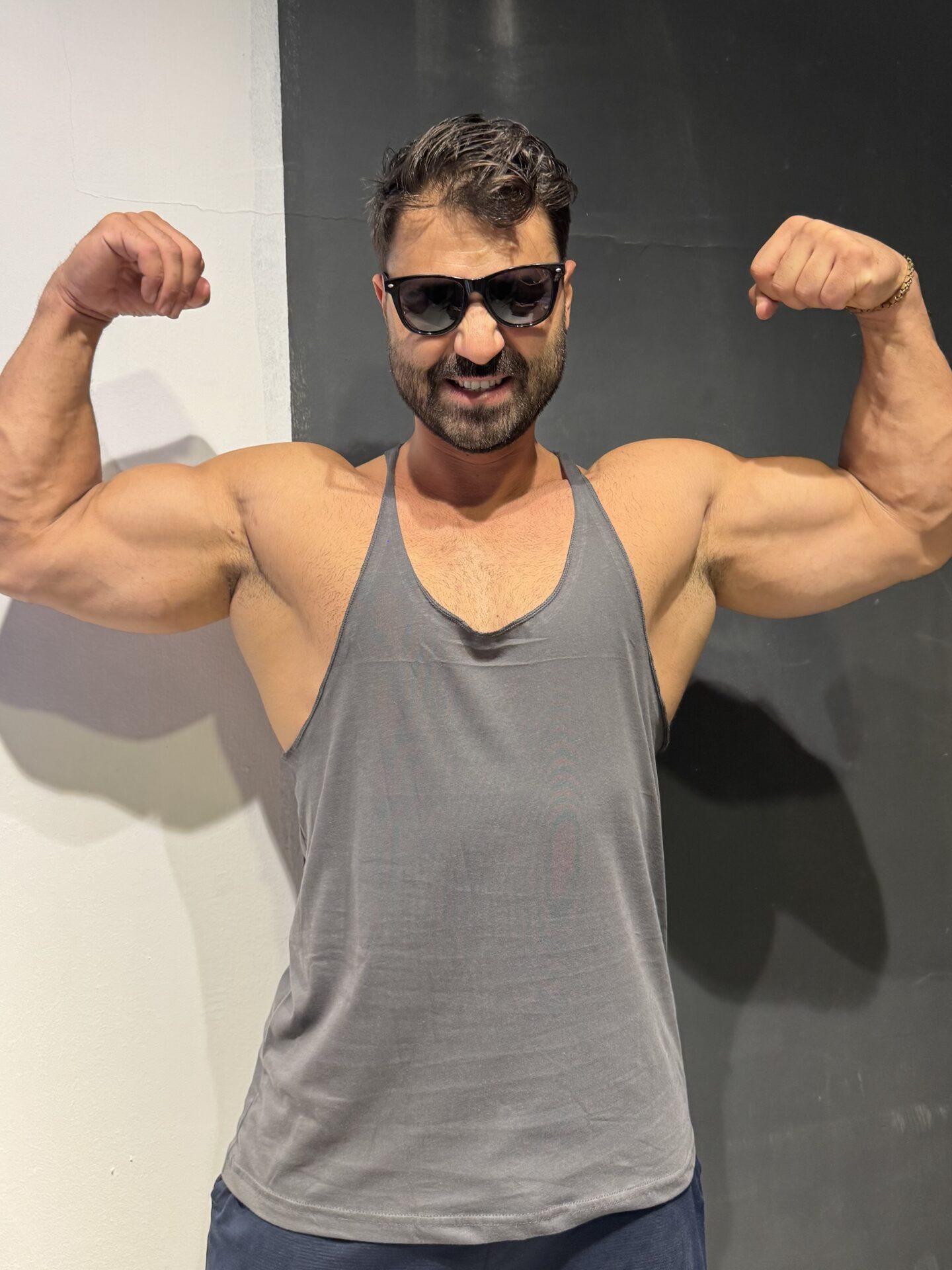 İnce İpli Füme Rambo Atlet Dikkat Kaslı Gösterir - Görsel 4