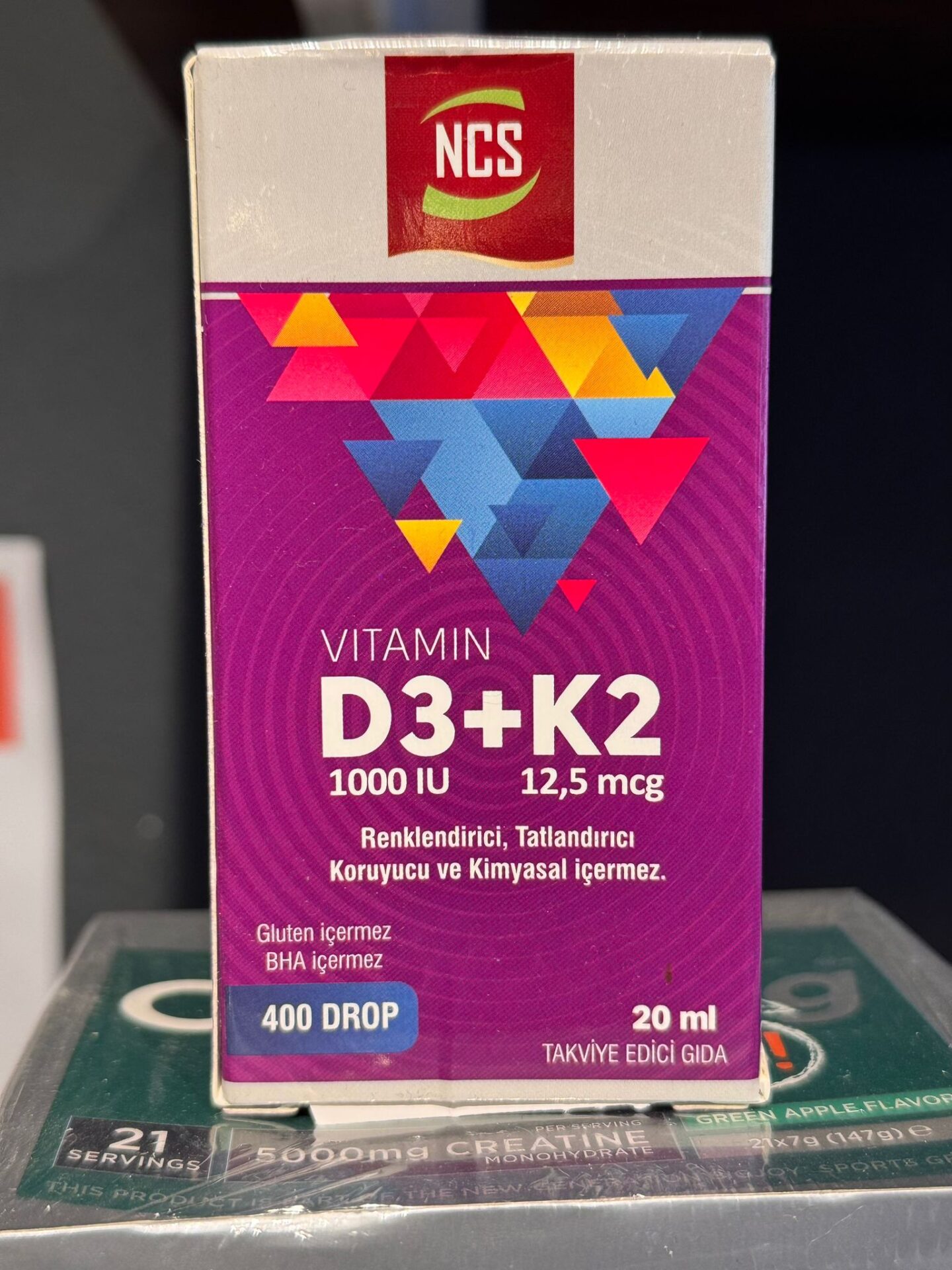 VİTAMİN D3+K2