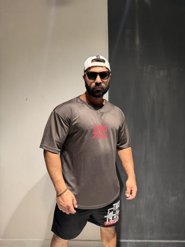 How Baskılı Füme Rengi Relaxx Model Delikli Hava Alan Kumaş Fitness ...