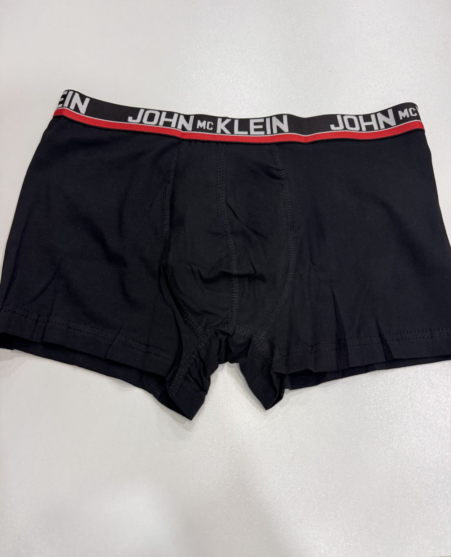 Siyah Düz Baskısız Modal/Pamuk Boxer Esnek - Görsel 3