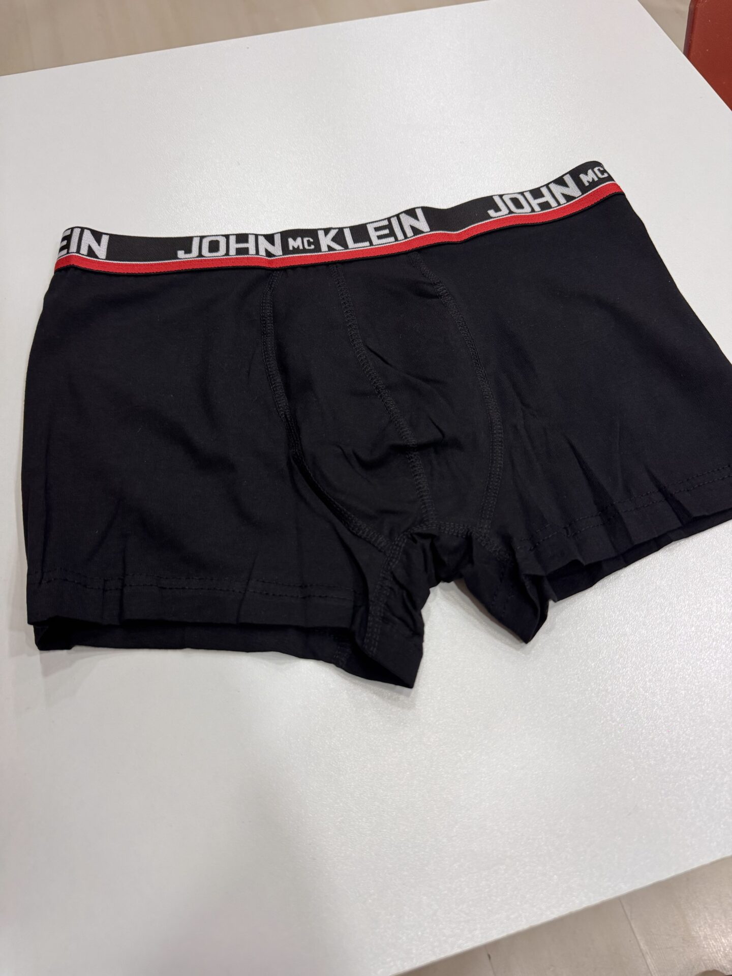 Siyah Düz Baskısız Modal/Pamuk Boxer Esnek - Görsel 4